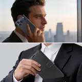JHWVVTF Wallet Flip Case for iPhone 17 Pro Max, RFID-Blocking (Black), view 2