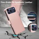 JHWVVTF Wallet Flip Case for iPhone 17 Pro Max, RFID-Blocking (Rose Gold), view 6