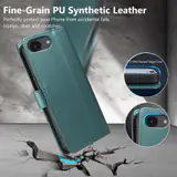 JHWVVTF Wallet Flip Case for iPhone 16E/17E, RFID-Blocking (Teal Green), view 6