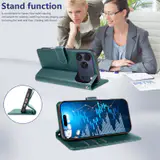 JHWVVTF Wallet Flip Case for iPhone 17 Pro, RFID-Blocking (Teal Green), view 5
