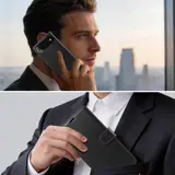 JHWVVTF Wallet Flip Case for iPhone Air, RFID-Blocking (Black), view 2
