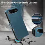 JHWVVTF Wallet Flip Case for iPhone Air, RFID-Blocking (Navy Blue), view 6