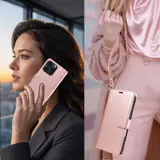 JHWVVTF Wallet Flip Case for iPhone 16 Pro Max, RFID-Blocking (Rose Gold), view 2