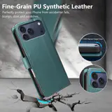 JHWVVTF Wallet Flip Case for iPhone 17 Pro Max, RFID-Blocking (Teal Green), view 6