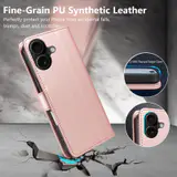 JHWVVTF Wallet Case for iPhone 16, RFID-Blocking, 3 Card Slots (Rose Gold), view 6