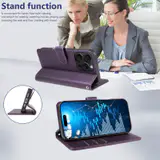 JHWVVTF Wallet Flip Case for iPhone 16 Pro, RFID-Blocking (Teal Green), view 5